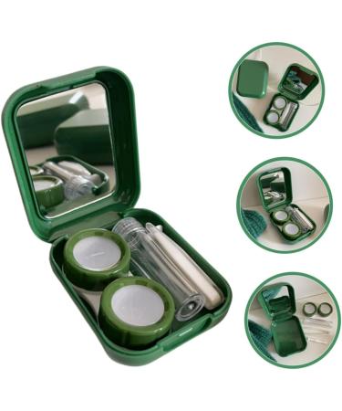 Buy Solustrie Colored Contact Lens Container with Mirror - Portable Organizer & Storage Box for Contacts - Buy Online on GoSupps.com