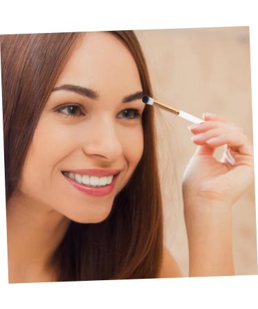 FRCOLOR 10pcs Makeup Brush Set - Precision Eyeshadow & Concealer Brushes with White Wooden Handles - Perfect Eye Makeup Tools for Flawless Application - Buy Online on GoSupps.com