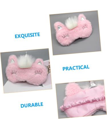 Shop Plush Eye Covers - 2pcs Cartoon Fox Sleep Masks | Soft Eye Patches for Ultimate Comfort - Buy Online on GoSupps.com