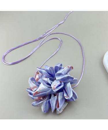 Southjieling 3D Rose Necklace - Versatile Lavender Flower Collarbone Chain & Fashionable Rose-Shape Accessory - Buy Online on GoSupps.com