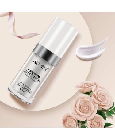 Color Changing Warm Skin Tone Concealer Cover Cream 2pcs Set - Flawless Base Nude Makeup - Buy Online on GoSupps.com