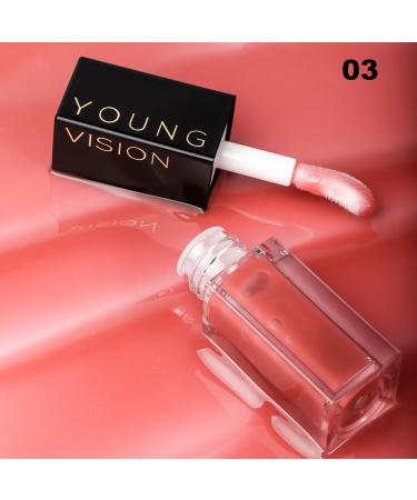 YOUNG VISION Lip Glow Oil - Moisturizing Lip Gloss with Jojoba Seed Oil for Plump Luscious Lips - International Shipping Available - Buy Online on GoSupps.com