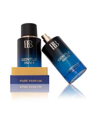 Ber'gamot GENTLE MAN Aquatic Pure Parfum For Men | Bergamot Musk & Vanilla | 12+Hrs Long Lasting Perfume for Men | 100ML (3.38 Fl Oz) - Buy Online on GoSupps.com