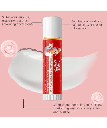 Moisturizing Lip Treatment | Long-Lasting Christmas Moisturizer | Non-Greasy Lip Repair Sticks | For Women and Men - Winter Birthday Holiday Travel Dates Everyday Use Party Office Work - Buy Online on GoSupps.com