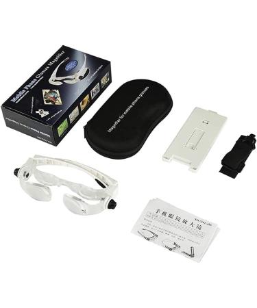 Lightweight Magnifying Glass High-Definition Head-Mounted Focusing High-Power Magnifying Glass 30 Times for Reading Watch Repair Lofty Ambition - Buy Online on GoSupps.com