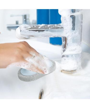 Fovolat Non-Scratch Scrub Sponges Non Scratch Sponges Multi-Use Cleaning - Long Lasting Dishwashing Household Cleaning Sponges for Cookware Ceramic Tile Blue - Buy Online on GoSupps.com