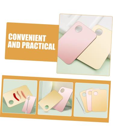 CLISPEED 3 Palettes de Maquillage avec Plateau de M lange de Fond de Teint 6 Pi ces Palettes Cosm tique en Acrylique Transparent Rose et Or Spatules Argent es Usage Professionnel - Buy Online on GoSupps.com