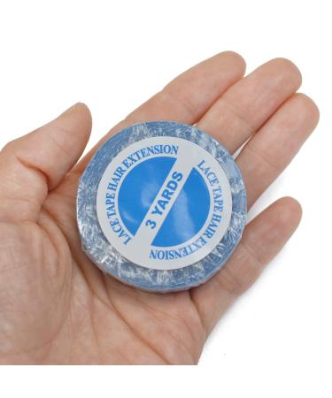 High Adhesive Double-Sided Tape for Lace Front Wigs & Hair Extensions - 1.0 cm x 3 Yard - Buy Online on GoSupps.com