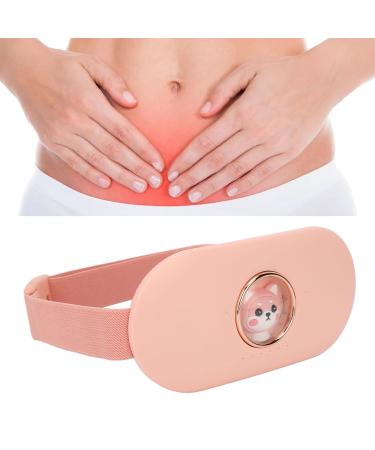 NATUDECO Electric Menstrual Heating Belt - 3 Heat Levels Portable Vibration & Hot Compress for Dysmenorrhea Relief | Buy Internationally - Buy Online on GoSupps.com