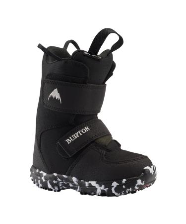 Burton Kids Mini Grom Snowboard Boot Black 13C