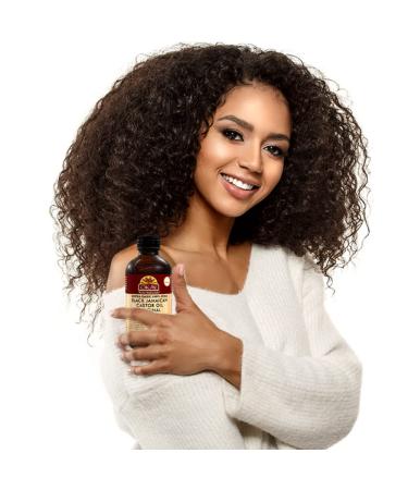 Okay Jamaican Castor Oil Extra Dark Black 4 oz - 100% Pure Natural Moisturizer for Hair & Skin - Shop Now - Buy Online on GoSupps.com