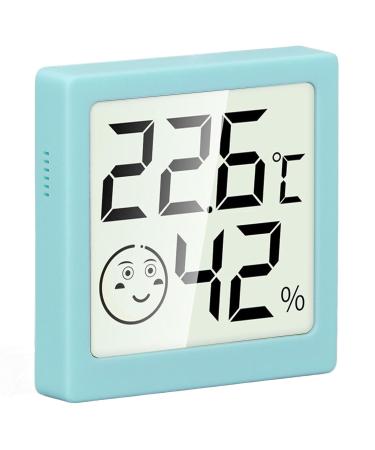 Highly Accurate Temperature Moisture Meter - 4.5-Inch LCD Hygrometer for Baby Rooms Industry Greenhouses & Gardens | International Shipping - Buy Online on GoSupps.com