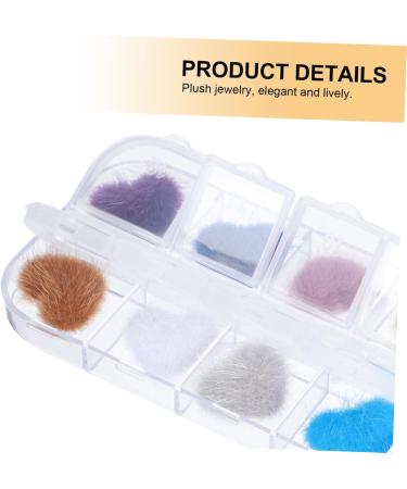 Beaupretty 1 Set Nail Art Accessories Miss Manicure Jewelry Plush 13x5cm Assorted Color - Buy Online on GoSupps.com