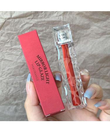 Laluerck Long Lasting Shiny Liquid Lipstick High Pigmented Shine Tinted Lip Gloss for Women Girls Cosmetic Supplies 5 - Buy Online on GoSupps.com