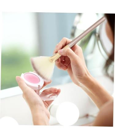 POPETPOP 4 Sets Makeup Brush Facial Tools Blush Highlighter Applicator Powder Brush Highlighter Makeup Brush Fan Makeup Brush Face Fan Concealer Brush Wooden Handle Powdery Woman - Buy Online on GoSupps.com