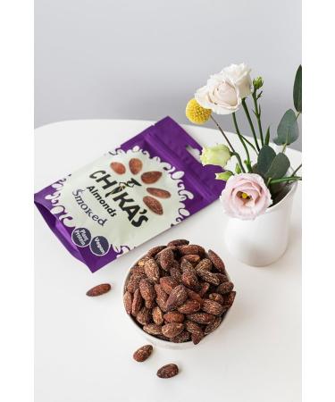 CHIKA'S - Nuts & Plantain Taster Box - 12 x 35g Bags - Smoked Almonds Nut Mix Cashews & Plantains - Buy Online on GoSupps.com