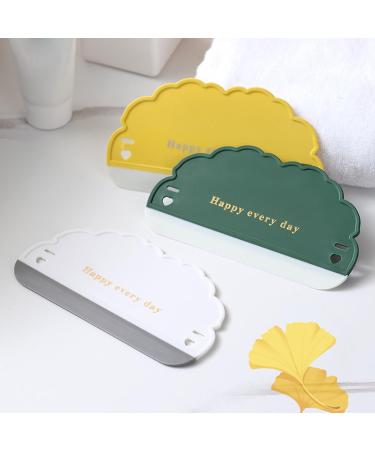 3pcs Shape Glass Cleaner Efficient Tool MultiPurposes Silicones Shower Squeegees for Glass Door Tool - Buy Online on GoSupps.com