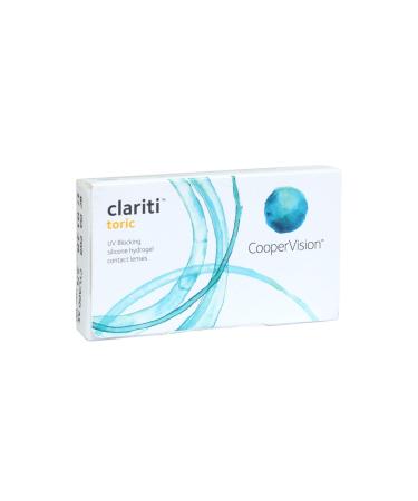 Clariti Toric contact lenses monthly soft 6 pieces/BC 8.7 mm/DIA 13.8 mm/CYL -1.25 / AXIS 20 / -4 diopters