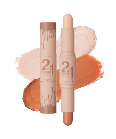 2 in 1 Makeup Highlighter and Contour Pen Double Sided for Makeup