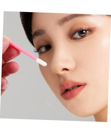 MERRYHAPY 100pcs Eyelash Beauty Tools - Makeup Brushes Lip Smudge Lipstick Wands Eyeshadow Applicator & Lip Balm Brush - Pink Durable & Perfect for Makeup Lovers - Buy Online on GoSupps.com