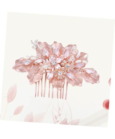 DOITOOL Side Hair Comb Bridal Wedding Hair Comb Bridal Hair Pin Wedding Head Jewelry Wedding Headdress Hair Comb Clip Wedding Headwear Tiara Bride Accessories Wedding Dress - Buy Online on GoSupps.com