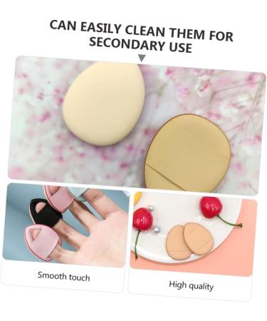 CANIGHT 6pcs Doigts Mini Poudre Femme Coussin De Doigt Femme Maquillage Portable Fournitures De Maquillage - Buy Online on GoSupps.com