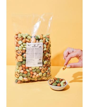 KoRo - Mix of peanut-wasabi rice crackers 700 g - Buy Online on GoSupps.com