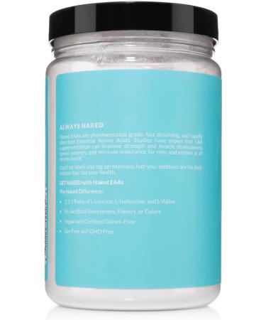 Buy NAKED Eaas Amino Acids Powder | 50 Servings | Vegan Unflavored Essential Amino Acids 500g | Instantized All Natural EAA Supplement - International Shipping Available - Buy Online on GoSupps.com