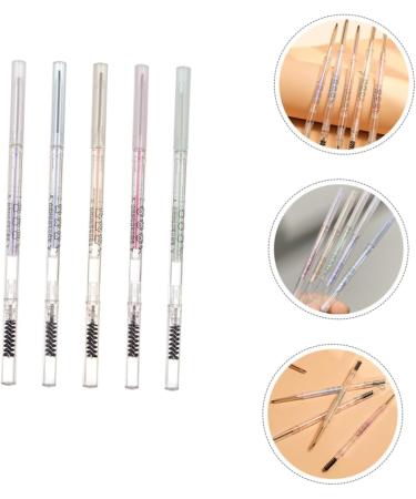 Mikinona 5pcs Pencils with Thin Eyebrow Pencil Women Eyebrow Pencils Eyebrow Pens Eyebrow Makeup Tools Paste - Buy Online on GoSupps.com