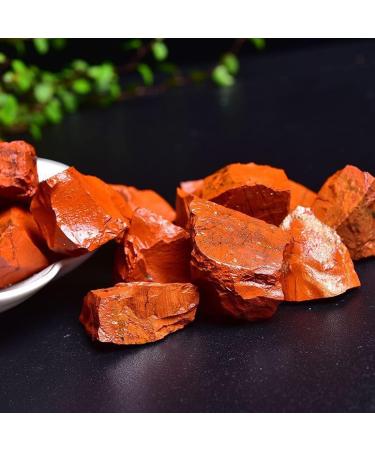 Red Jasper Raw Crystals 1.25-2.0 | Natural Healing Stones for Tumbling, Polishing, Wicca & Reiki - Buy Online on GoSupps.com