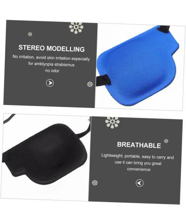 BEBEMOKO 6 Pcs Single Eye Mask Soft Eye Pirate Eye Masks Eye Accessories Compact Eye Cover Eyepatch Polyester - Buy Online on GoSupps.com