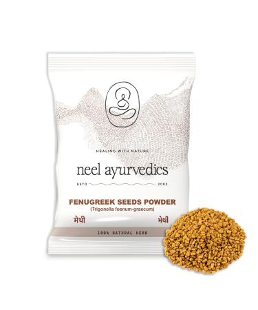 Neel Ayurvedics Methi | Fenugreek Seeds | Trigonella foenum-graecum Powder - 300 GM