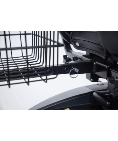 Scooter Rear Basket for Go-Go, Drive, Golden & Pride Mobility - Fits 1x1 Hitch Receiver - Buy Online on GoSupps.com