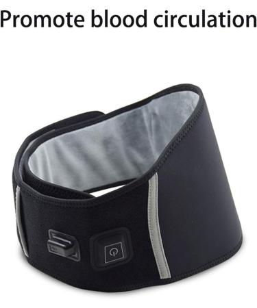 Shaple USB Charging Electric Heating Belt | Portable & Adjustable Waist Support for Back Waist & Shoulder Pain Relief - Buy Online on GoSupps.com