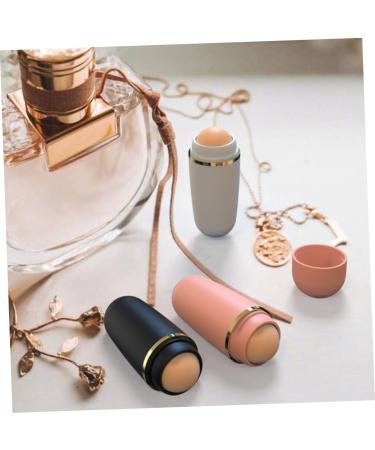 FRCOLOR Volcanic Stone Oil-Absorbing Face Roller - 4 Pcs Oily Skin Care Tool for Oil Control & Shine Reducing - Buy Online on GoSupps.com
