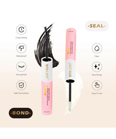 Lash Bond & Seal - Long-Lasting Waterproof Individual Cluster Lash Glue for DIY Extensions - Buy Online on GoSupps.com