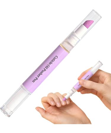 Nail Care Pen Scented Portable Fingernail Pusher Buffer with Scented Cuticle Oil Pens for Nails for Women and Girls Manicure Growth Repair Damaged Strengthening Moisturizing - Buy Online on GoSupps.com