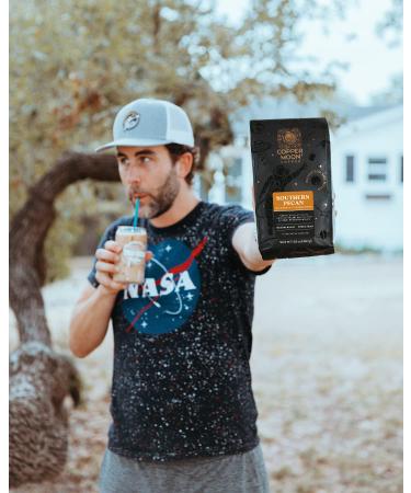 Copper Moon Whole Bean Coffee Southern Pecan Blend - Medium Roast 2 lbs - Buy Online on GoSupps.com