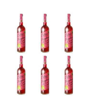 Belvoir Belvoir Farm Raspberry & Lemon Cordial 6-pack of 500ml glass bottles