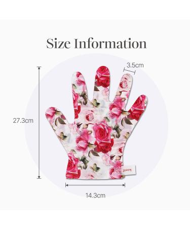 Buy PETITFEE Rose Petal Satin Hand Mask - Nourishing Moisturizing Gloves Peptide & Collagen Infused Rose Scented Hand Treatment (5 Pairs - Buy Online on GoSupps.com