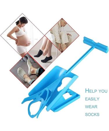 Sock Aid Tool - Easy Sock Helper for Seniors | Effortless Dressing & Undressing Aid - Buy Online on GoSupps.com