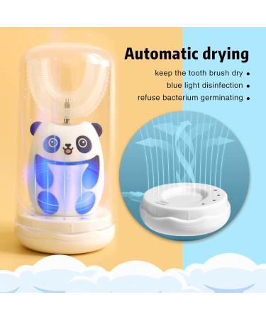 U-Shaped Electric Toothbrush for Kids - Extra Soft Silicone Sonicare 360 Auto Brush for Ages 2-12 | Perfect for Toddlers & Infants - Buy Online on GoSupps.com