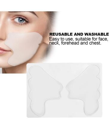 Buy Anti-Fold Face Patch - Reusable Self-Adhesive Anti-Aging Sticker for Chest Wrinkles | Silicone Skin Lift Care Tool - Buy Online on GoSupps.com