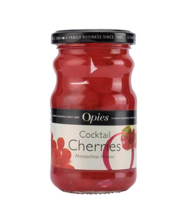 Opies Cocktail Cherries Maraschino Without Stem 1x225g - Buy Online on GoSupps.com