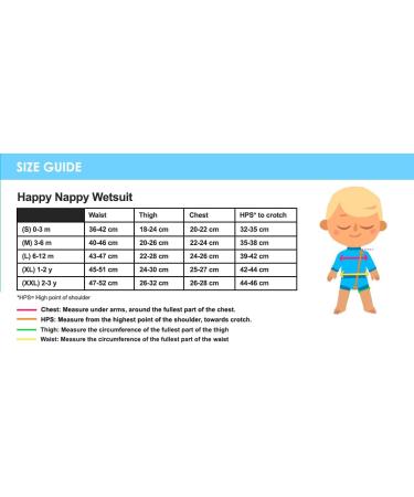 Splash About Happy Nappy Wetsuit | Reusable Swim Nappy | Nina's Ark | 6-14 Months - Buy Online on GoSupps.com
