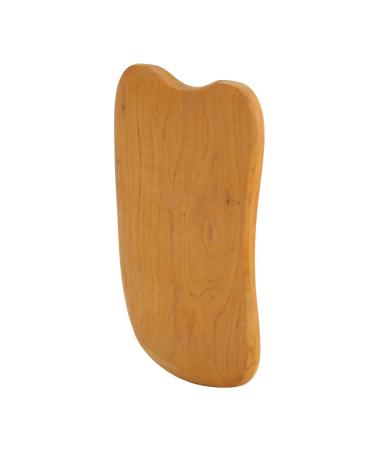 Verdant Touch Gua Sha Massage tool Wood Gua Sha Board rectangular ergonomic massage tool for body beauty portable stencil with comfortable handle