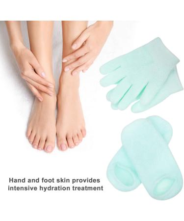 Beaupretty 4-Piece Gel Glove Boots & Spa Socks for Foot Care - Moisturizing Winter Socks for Dry Feet & Hands - Buy Online on GoSupps.com