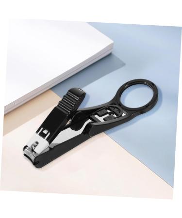 Housoutil Magnifying Glass Nail Clippers Manicure Clippers Toenail Clippers Cute Nail Clippers Baby Nail Clippers Magnifier Nail Trimmer Elder Stainless Steel Advanced Armor - Buy Online on GoSupps.com