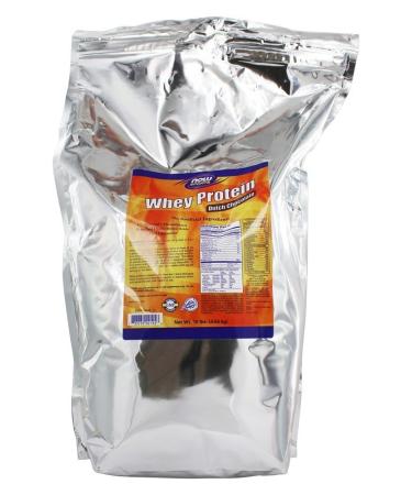 NOW Foods - Now Sports Whey Protein Powder Creamy Chocolate - 10 lbs.