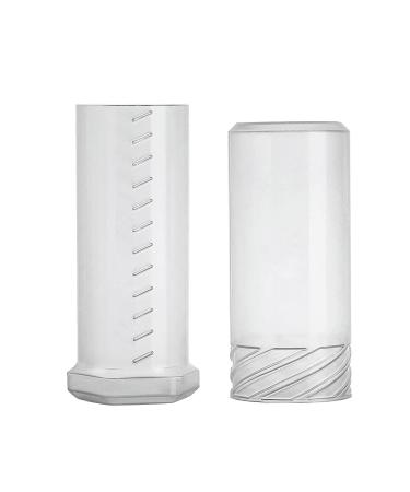 Set of 10 Transparent Shaving Brush Travel Cases - Perfect Gift for Birthdays Holidays & Parties - Buy Online on GoSupps.com